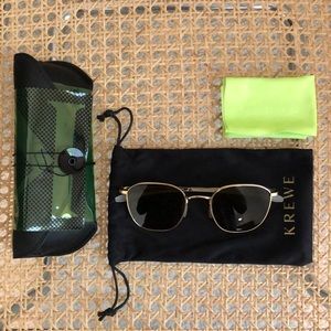 KREWE Eyewear BANKS 18K Titanium Polarized